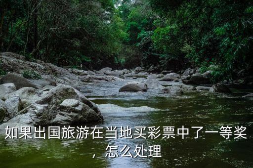 如果出國(guó)旅游在當(dāng)?shù)刭I彩票中了一等獎(jiǎng)，怎么處理