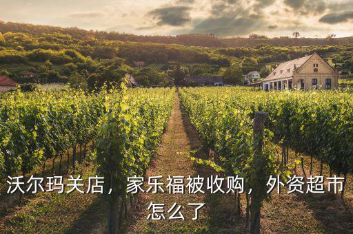沃爾瑪關(guān)店，家樂福被收購，外資超市怎么了