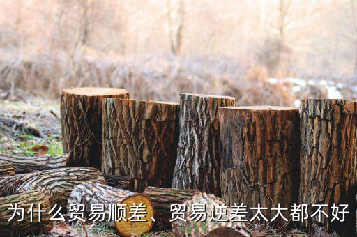 為什么貿(mào)易順差、貿(mào)易逆差太大都不好