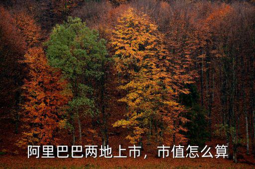 阿里巴巴兩地上市，市值怎么算
