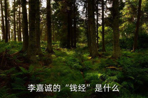 李嘉誠(chéng)在做什么生意,李嘉誠(chéng)未來三年做什么最賺錢