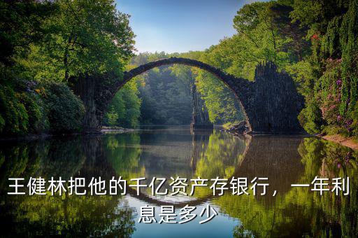 王健林資產多少,王健林把他的千億資產存銀行