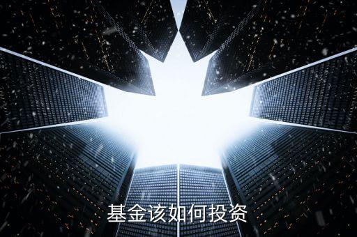 基金該如何投資