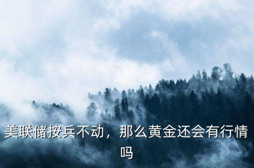 美聯(lián)儲(chǔ)按兵不動(dòng)，那么黃金還會(huì)有行情嗎
