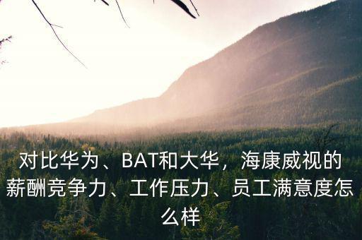 ?？低曈卸嗌賳T工,海康威視的薪酬競(jìng)爭(zhēng)力