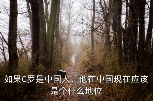中國(guó)鄔賀銓是什么人,如果C羅是中國(guó)人