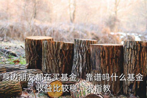 身邊朋友都在買基金，靠譜嗎什么基金收益比較穩(wěn)，求指教