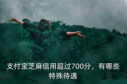 支付寶芝麻信用超過(guò)700分，有哪些特殊待遇
