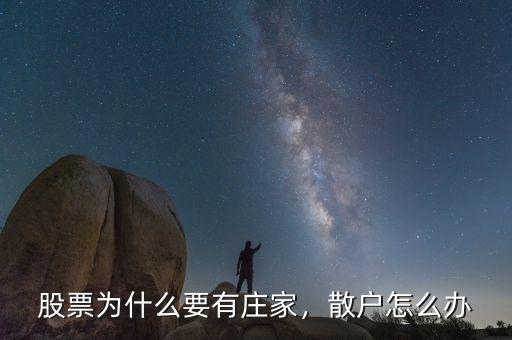 股票為什么要有莊家，散戶怎么辦