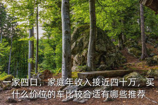 一家四口，家庭年收入接近四十萬，買什么價位的車比較合適有哪些推薦