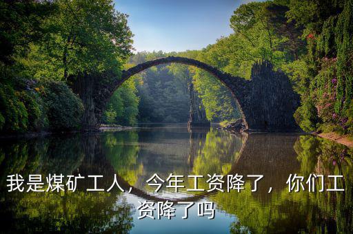 我是煤礦工人，今年工資降了，你們工資降了嗎