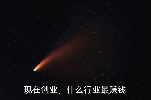 現(xiàn)在創(chuàng)業(yè)，什么行業(yè)最賺錢