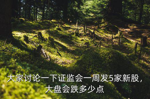 大家討論一下證監(jiān)會一周發(fā)5家新股，大盤會跌多少點(diǎn)