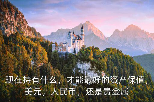現(xiàn)在持有什么，才能最好的資產(chǎn)保值，美元，人民幣，還是貴金屬