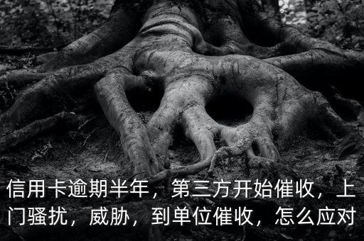 信用卡逾期半年，第三方開始催收，上門騷擾，威脅，到單位催收，怎么應(yīng)對