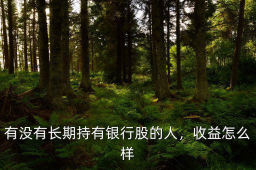 有沒有長(zhǎng)期持有銀行股的人，收益怎么樣