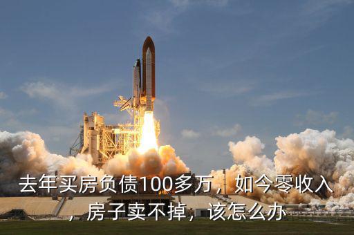 去年買房負(fù)債100多萬，如今零收入，房子賣不掉，該怎么辦
