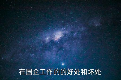 國企是用來做什么的,在國企什么叫做能力