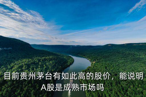 目前貴州茅臺有如此高的股價，能說明A股是成熟市場嗎