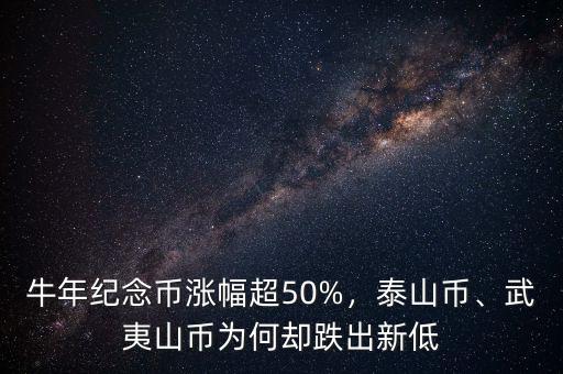 牛年紀(jì)念幣漲幅超50%，泰山幣、武夷山幣為何卻跌出新低