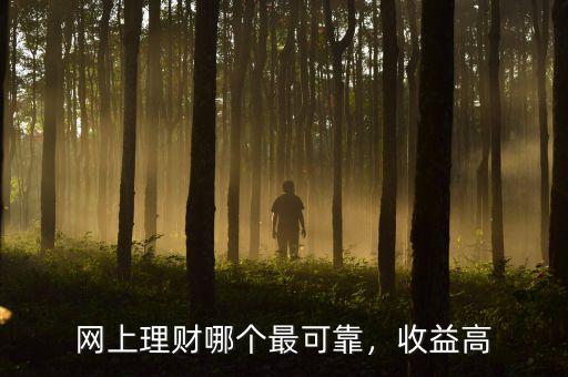 網(wǎng)上理財哪個最可靠，收益高
