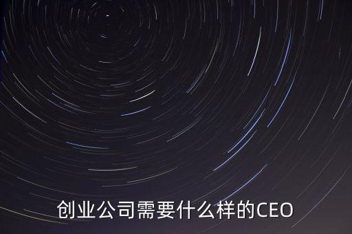 CEO一句話創(chuàng)業(yè)是什么,創(chuàng)業(yè)公司的CEO怎么拿薪水