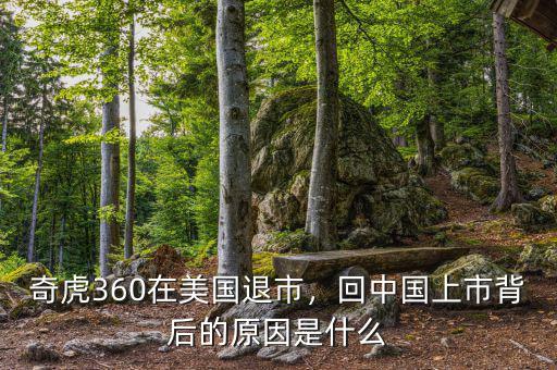 奇虎360在美國退市，回中國上市背后的原因是什么