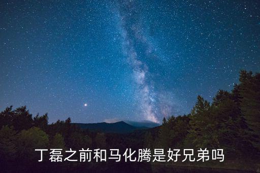 馬化騰和丁磊什么關系,丁磊和馬化騰你更欣賞誰