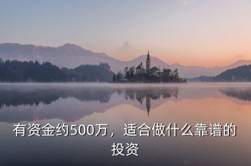 有資金約500萬，適合做什么靠譜的投資