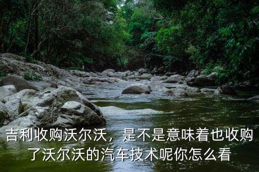 吉利收購沃爾沃，是不是意味著也收購了沃爾沃的汽車技術(shù)呢你怎么看