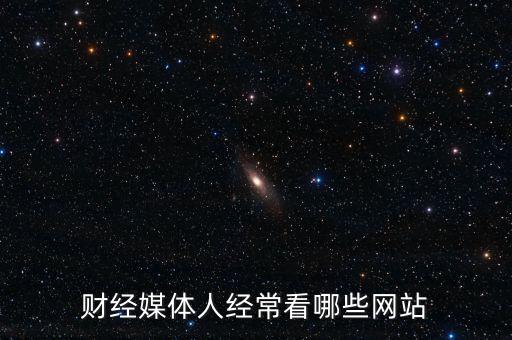 財經(jīng)媒體人經(jīng)?？茨男┚W(wǎng)站