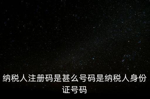 浙江網(wǎng)上稅務(wù)局的注冊(cè)碼是什么意思，納稅人注冊(cè)碼是什么