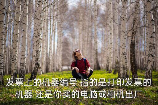 發(fā)票上的機器編號 指的是打印發(fā)票的機器 還是你買的電腦或相機出廠