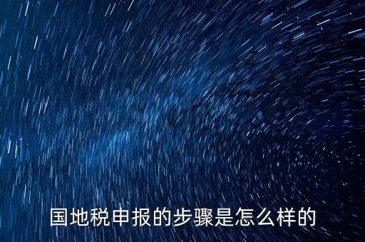 貴州的國地稅申報方法是什么意思，國地稅聯(lián)合稅費申報什么意思