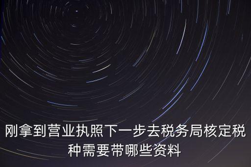 湖北國稅增加稅種需要帶什么資料，企業(yè)報稅種需要帶什么資料