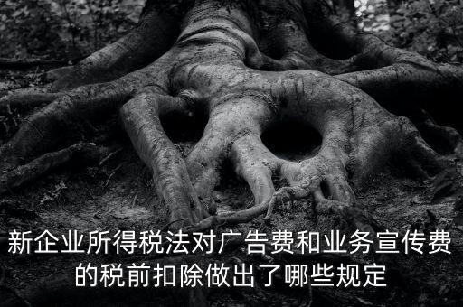 廣告費和業(yè)務(wù)宣傳費 有什么規(guī)定，廣告費和業(yè)務(wù)宣傳費的扣除標準是多少