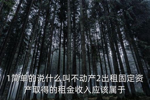 什么是不動(dòng)產(chǎn)經(jīng)營(yíng)租賃，不動(dòng)產(chǎn)租賃不屬于銷(xiāo)售不動(dòng)產(chǎn)的征稅范圍  正確 錯(cuò)誤