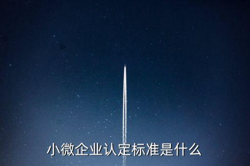 小微企業(yè)包括什么條件，小微企業(yè)的標(biāo)準(zhǔn)是什么