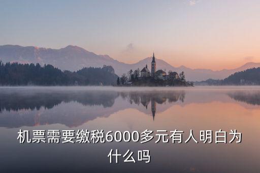 為什么國際機(jī)票要收稅，國際機(jī)票為什么要另外交稅費(fèi)