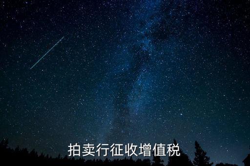 拍賣免稅貨物指什么，拍賣行征收增值稅