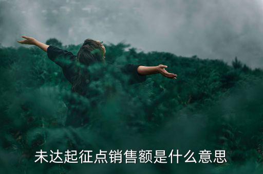 未達(dá)起征點(diǎn)通知書什么意思，打印稅務(wù)事項通知書未達(dá)起征點(diǎn)通知需要什么材料