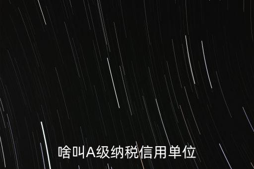 國稅信用級別是什么意思，納稅信用等級null級是什么意思有什么影響嗎