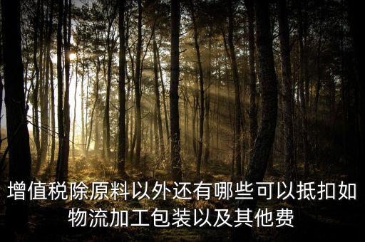什么費(fèi)用可以抵扣增值稅，增值稅抵扣哪些費(fèi)用可抵扣呢營(yíng)業(yè)稅小規(guī)模和一般納稅人建安業(yè)都是