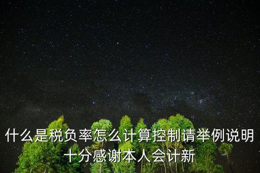什么叫稅務(wù)控制計算法，企業(yè)所得稅如何控制