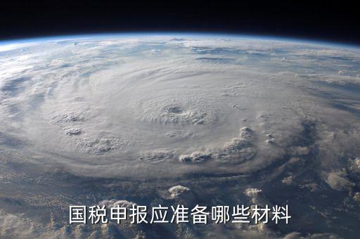 國(guó)稅報(bào)稅帶什么，國(guó)稅申報(bào)應(yīng)準(zhǔn)備哪些材料