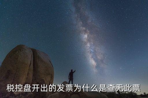發(fā)票為什么會查無此票，開出的發(fā)票提示查無此票會是什么原因