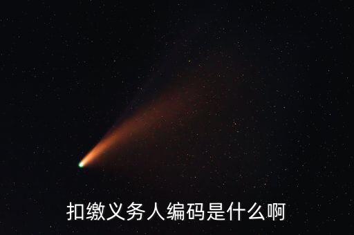 江西扣繳義務(wù)人編碼是什么，扣繳義務(wù)人編碼是什么號(hào)它和納稅人識(shí)別號(hào)是一個(gè)號(hào)嗎