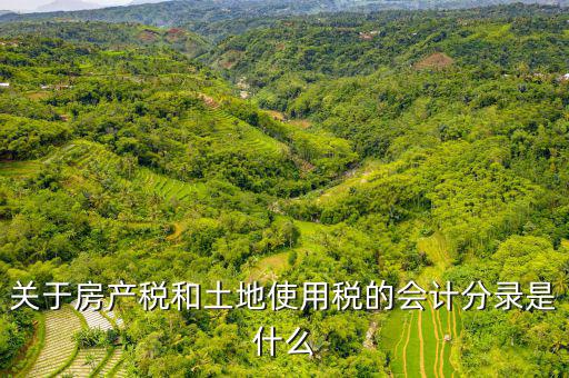 房產(chǎn)稅和土地使用稅計入什么科目，房產(chǎn)稅和土地稅應(yīng)該用哪個科目核算