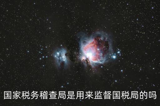 稽查部門什么意思，國稅局一二稽查大隊(duì)是何意思