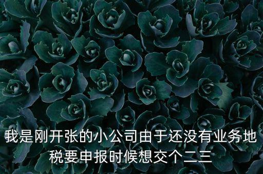 業(yè)務地稅是什么意思，利潤表里主營業(yè)務稅金及附加是國稅還是地稅征收呢親們幫忙解釋